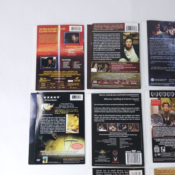 Horror Thriller DVD Lot 11 Audition Monster Cape Fear Night Shift Parasite Movie - Picture 6 of 11